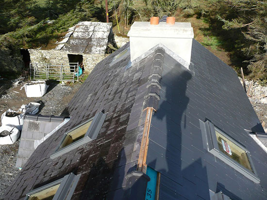 One of our roofing jobs in Galway